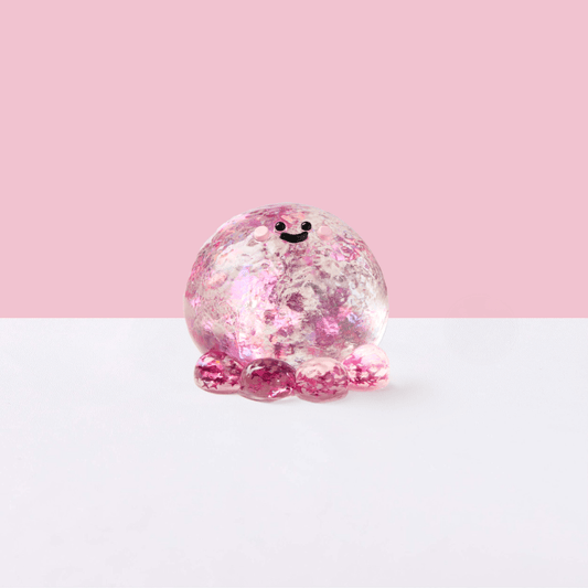 Blingbling Fuchsia Octopus Taba Squishy