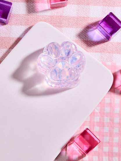 Blingbling Purple Paw Taba Squishy