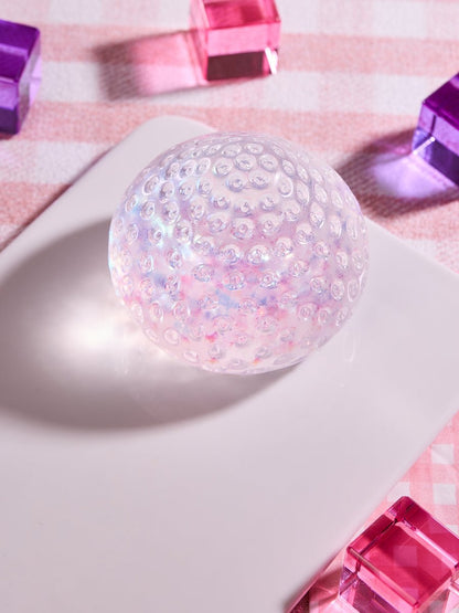Blingbling Purple Strawberry Taba Squishy