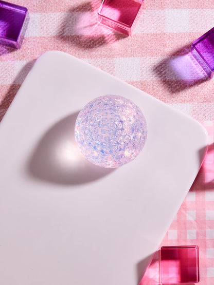 Blingbling Purple Strawberry Taba Squishy