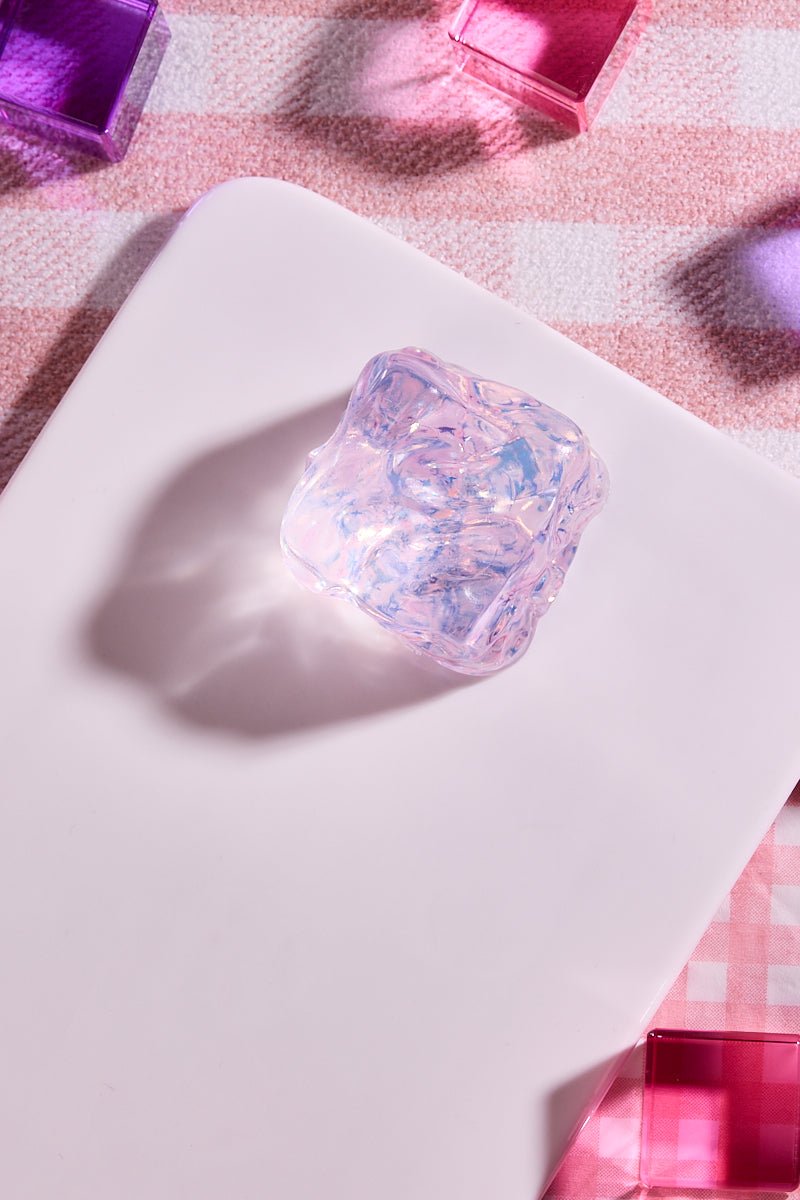Blingbling Purple Ice Cube Taba Squishy