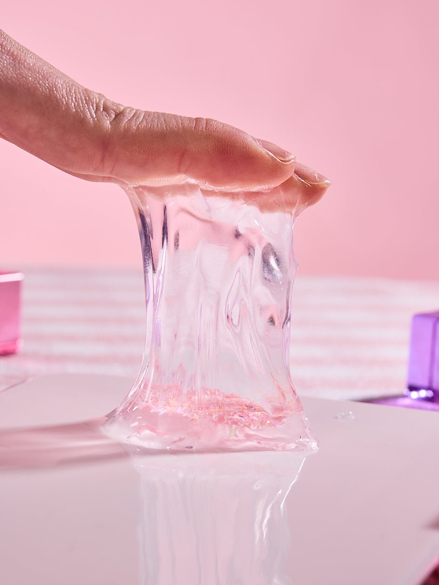 Blingbling Pink Ice Cube Taba Squishy