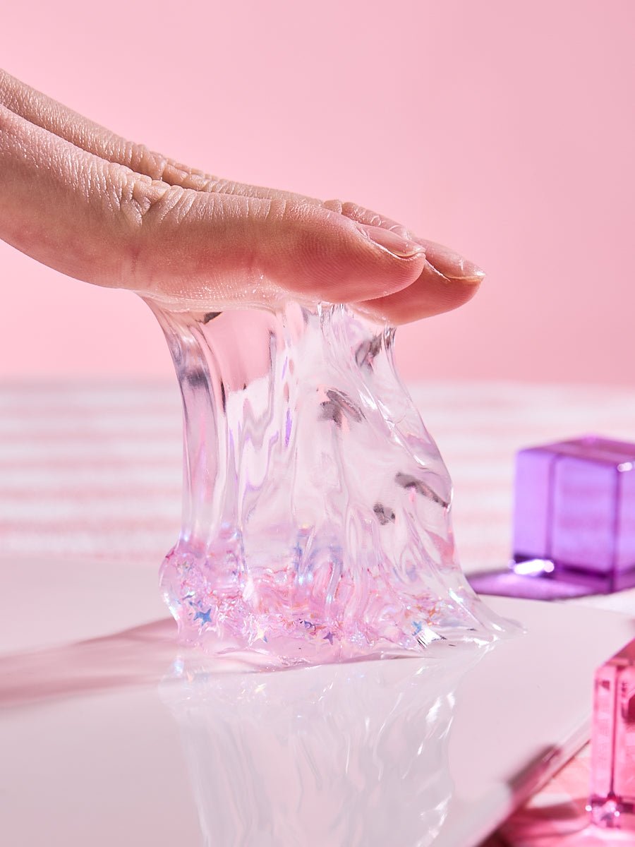 Blingbling Purple Ice Cube Taba Squishy