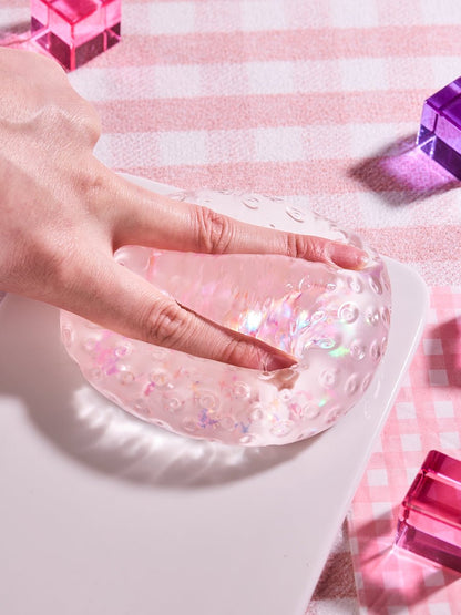 Blingbling Pink Strawberry Taba Squishy