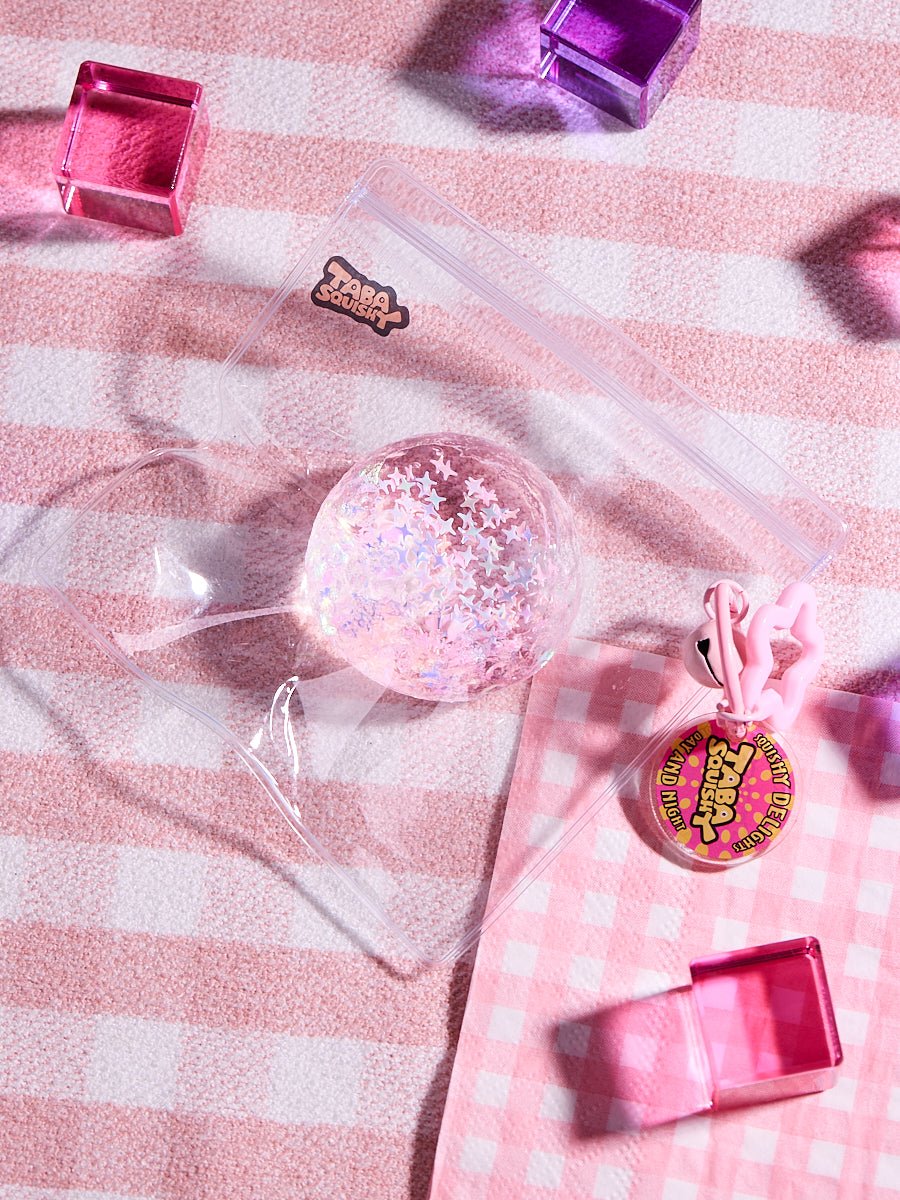 Blingbling Pink Little Strawberry Taba Squishy