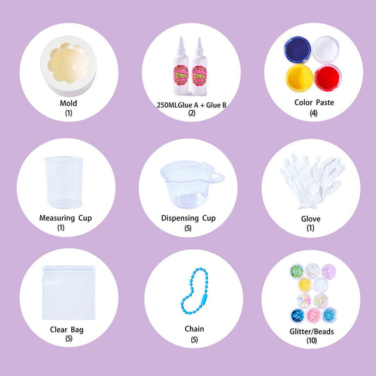 Octopus Taba Squishy DIY Mold Set