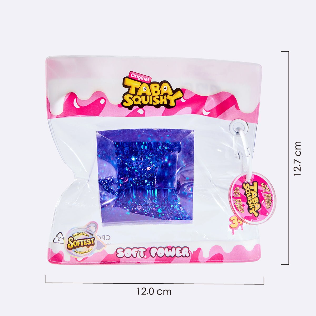 Blingbling Blue Crystal Taba Squishy