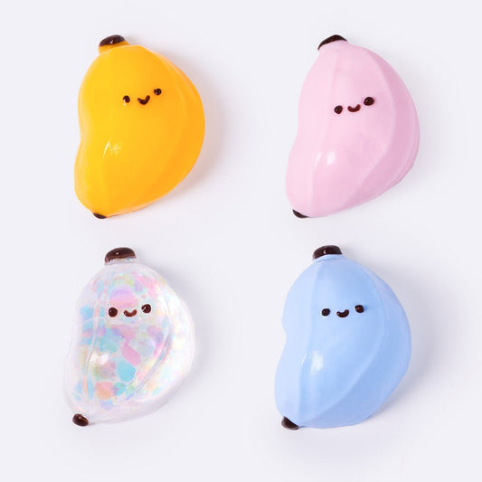 Cute Banana Taba Squishy Sensory Experience Pack