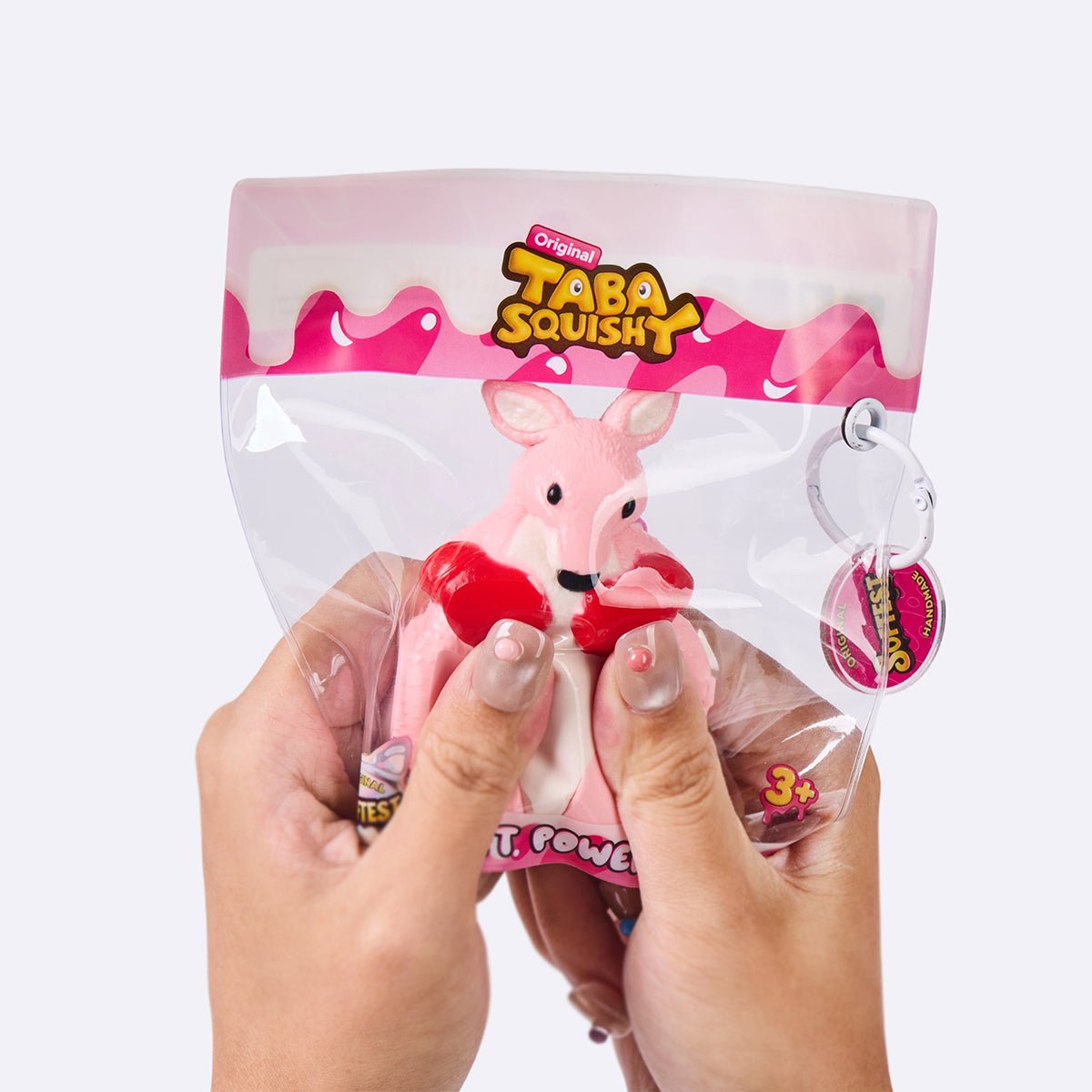 Pink Kangaroo Taba Squishy