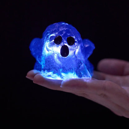 Clear Ghost with Light Taba Squishy