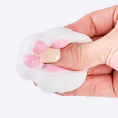 45g White-pink Paw Taba Squishy