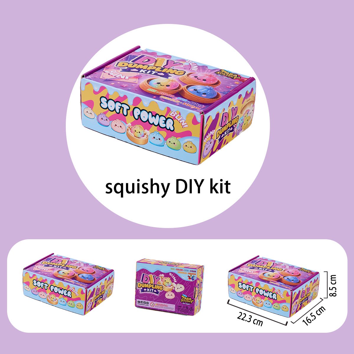 DIY Dumpling Squishy Kit