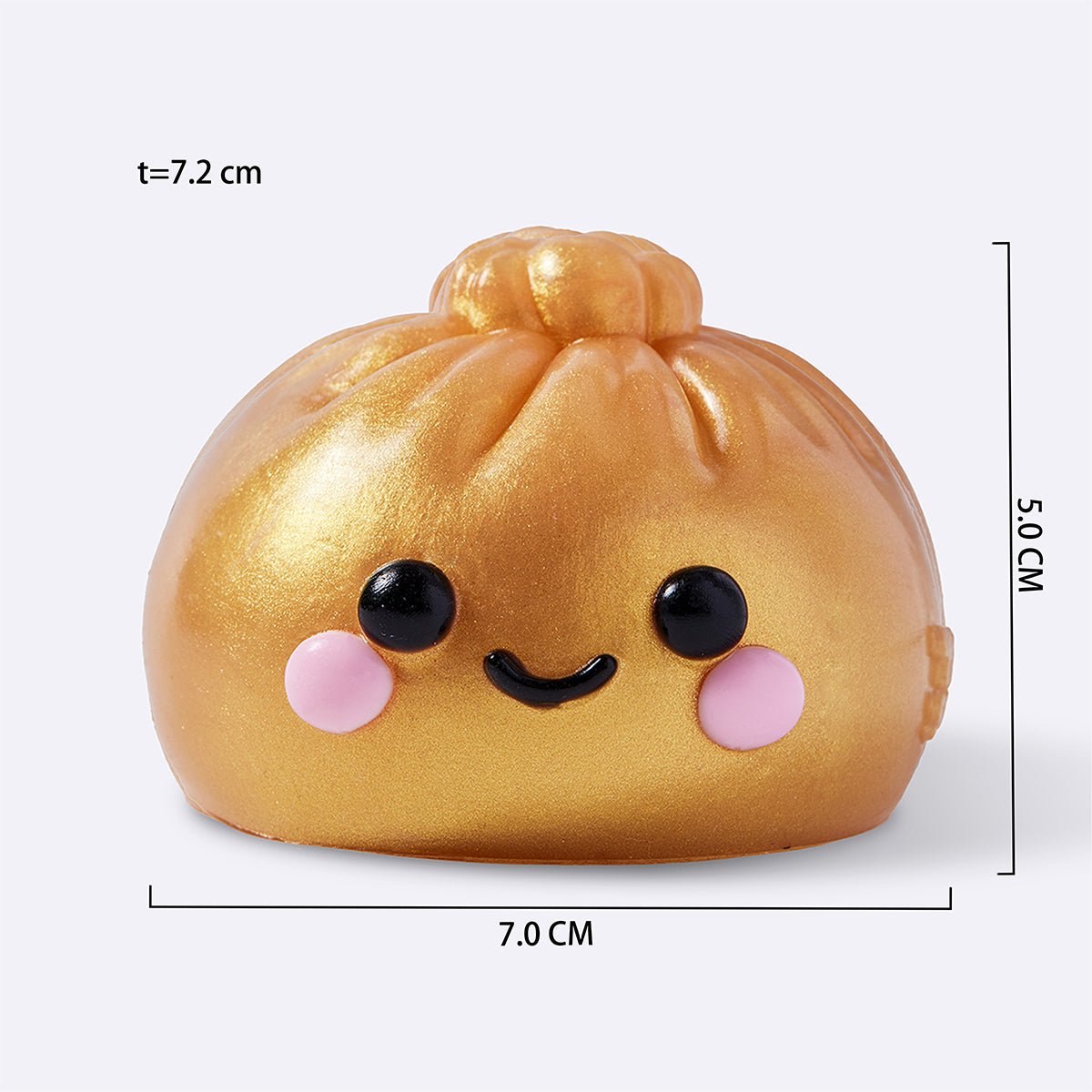 Golden 3D Mochi Dumpling