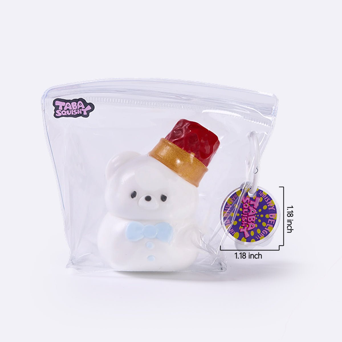 Snow Bear Taba Squishy