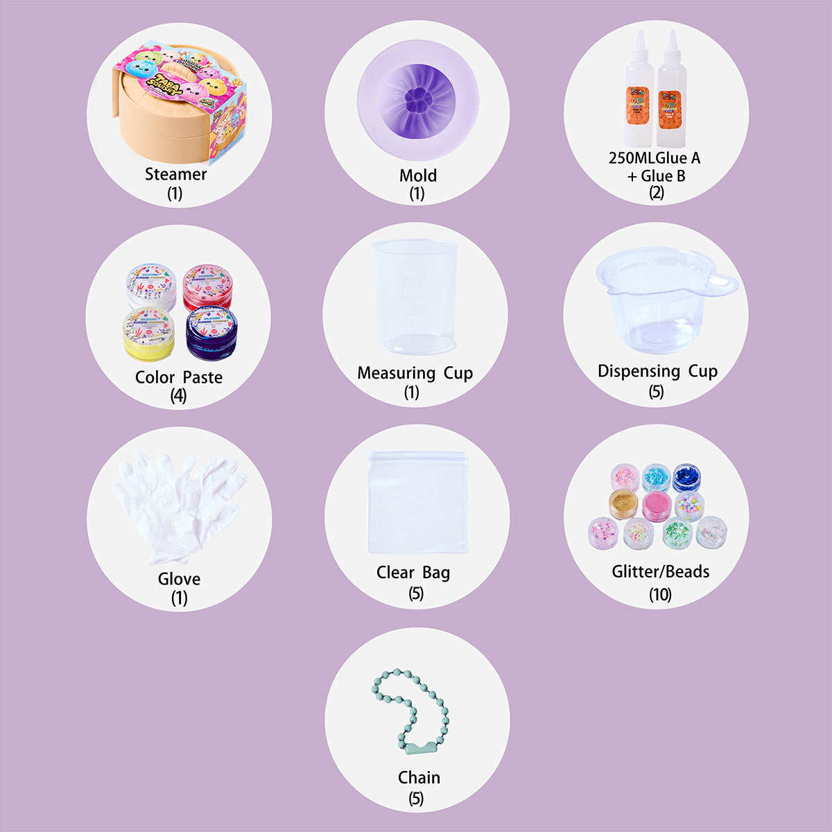 DIY Dumpling Squishy Kit