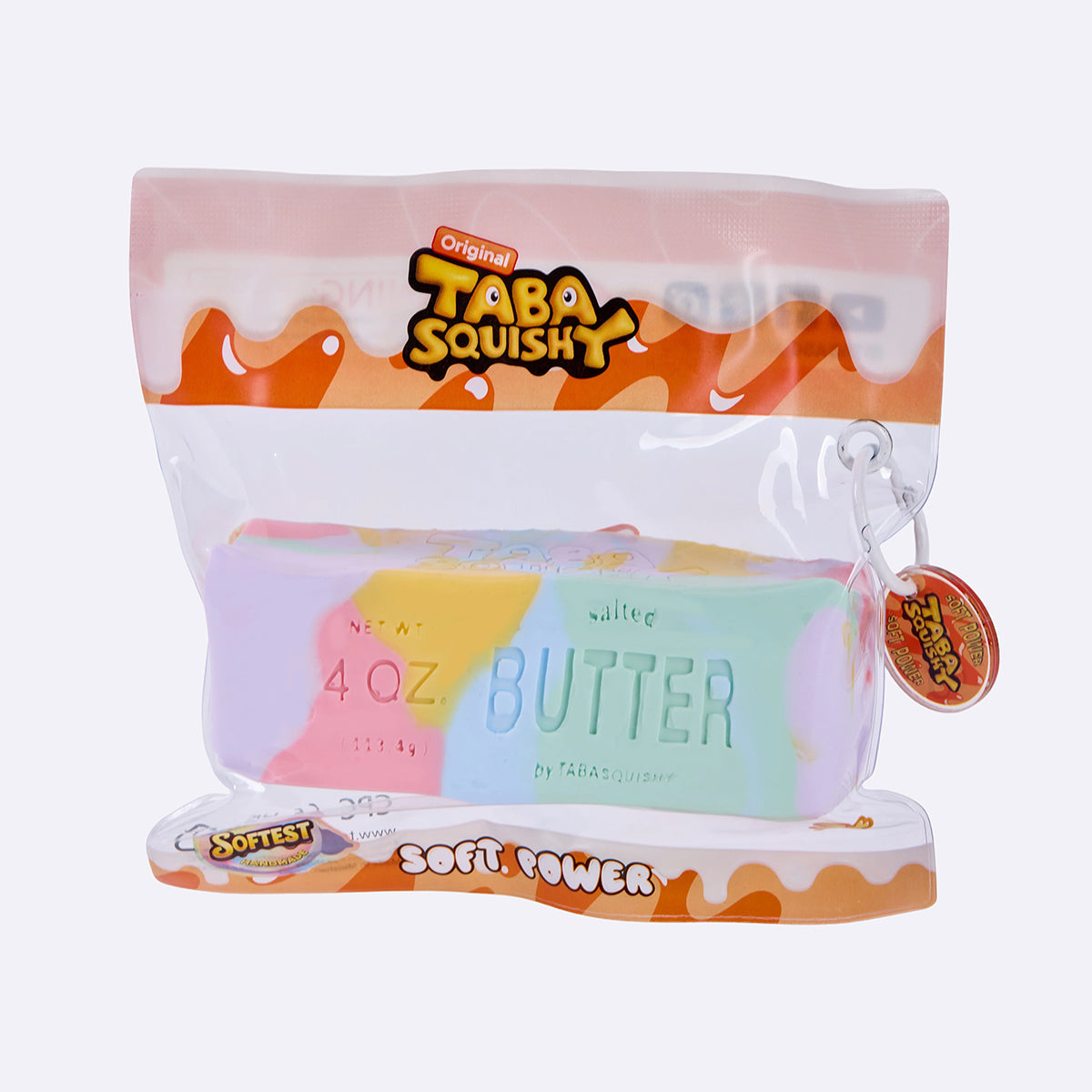 Rainbow Butter Stick Taba Squishy