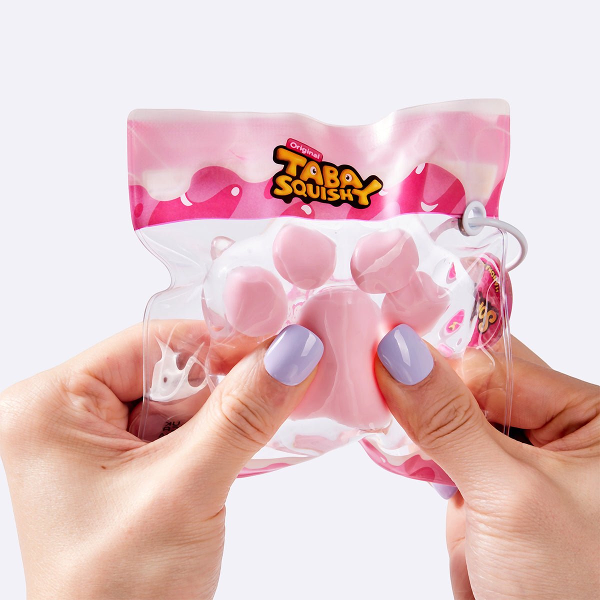 Clear Pink Cat with Claws