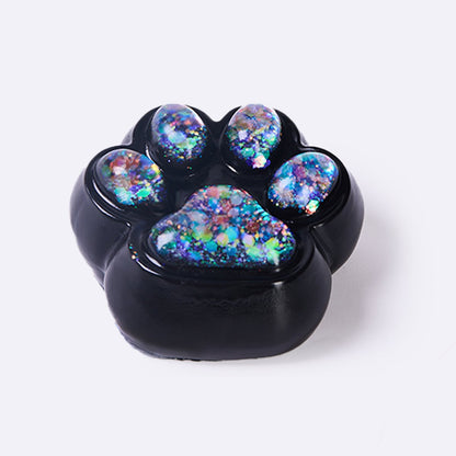 100g Black-bling Paw Taba Squishy