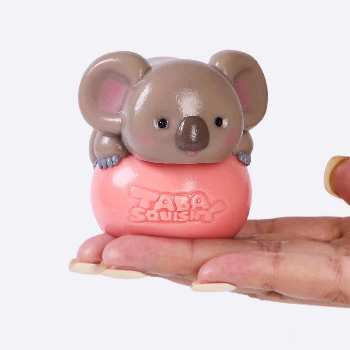 Little Koala on Pink Ball Taba Squishy