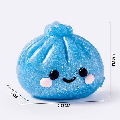 Blue Glitter Dumpling