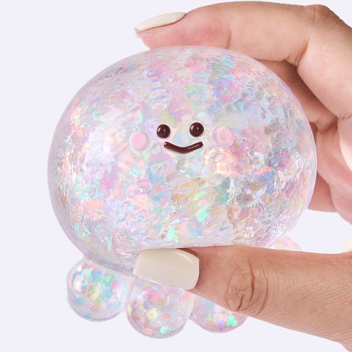 Blingbling Clear Octopus Taba Squishy