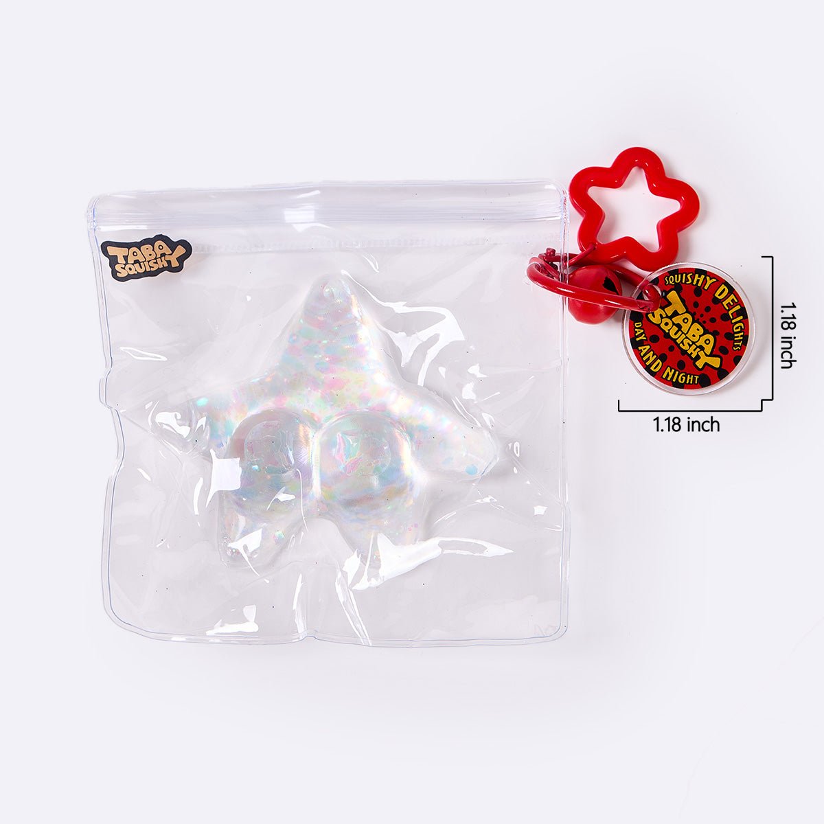 Blingbling Starfish Taba Squishy - Jelly Like