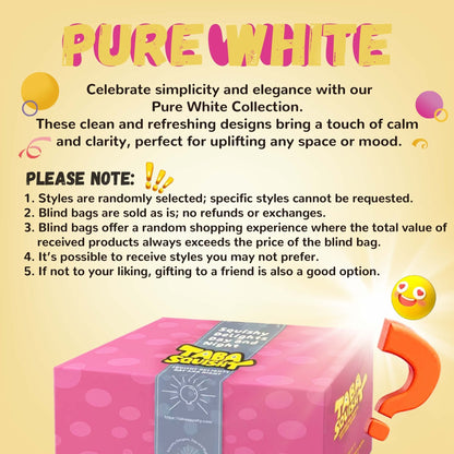 White Series Blind Bag Taba Squishy