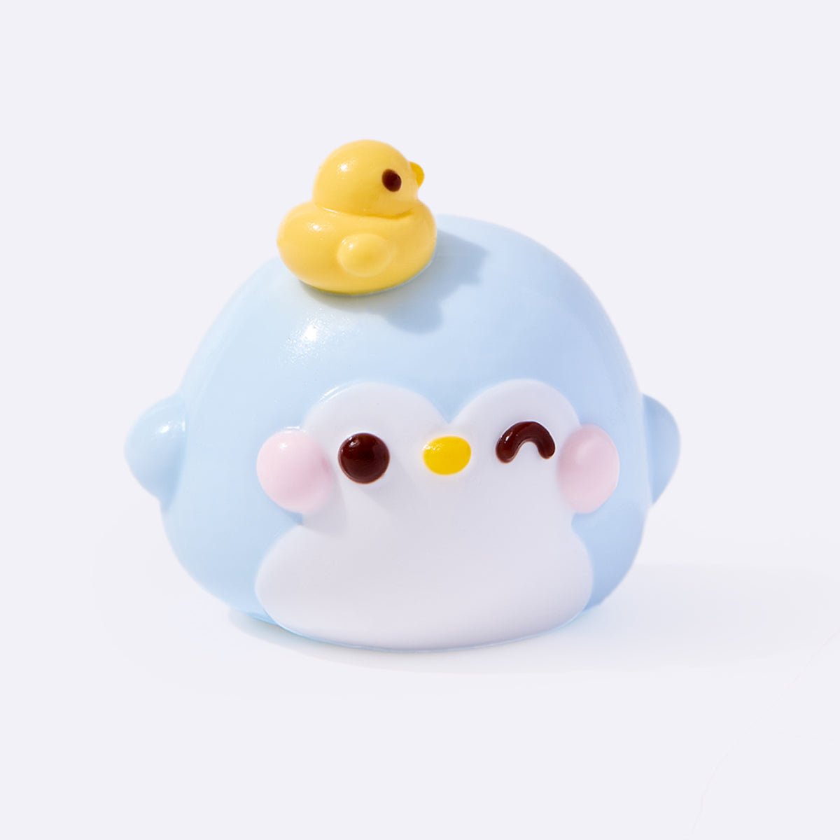 Cute Penguin with Duckling