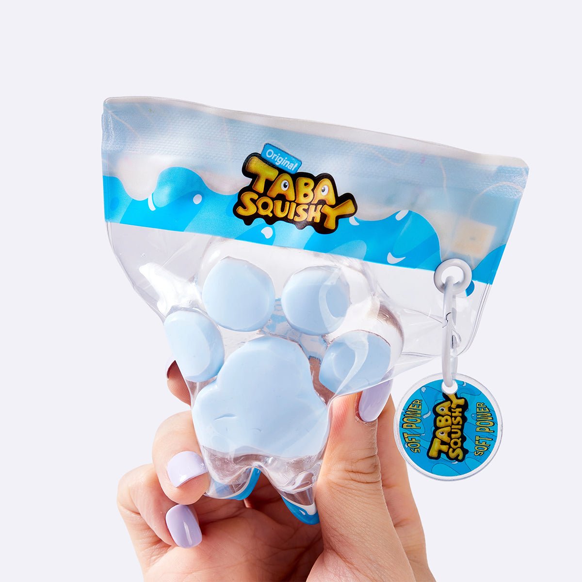 Clear Blue Cat Paw