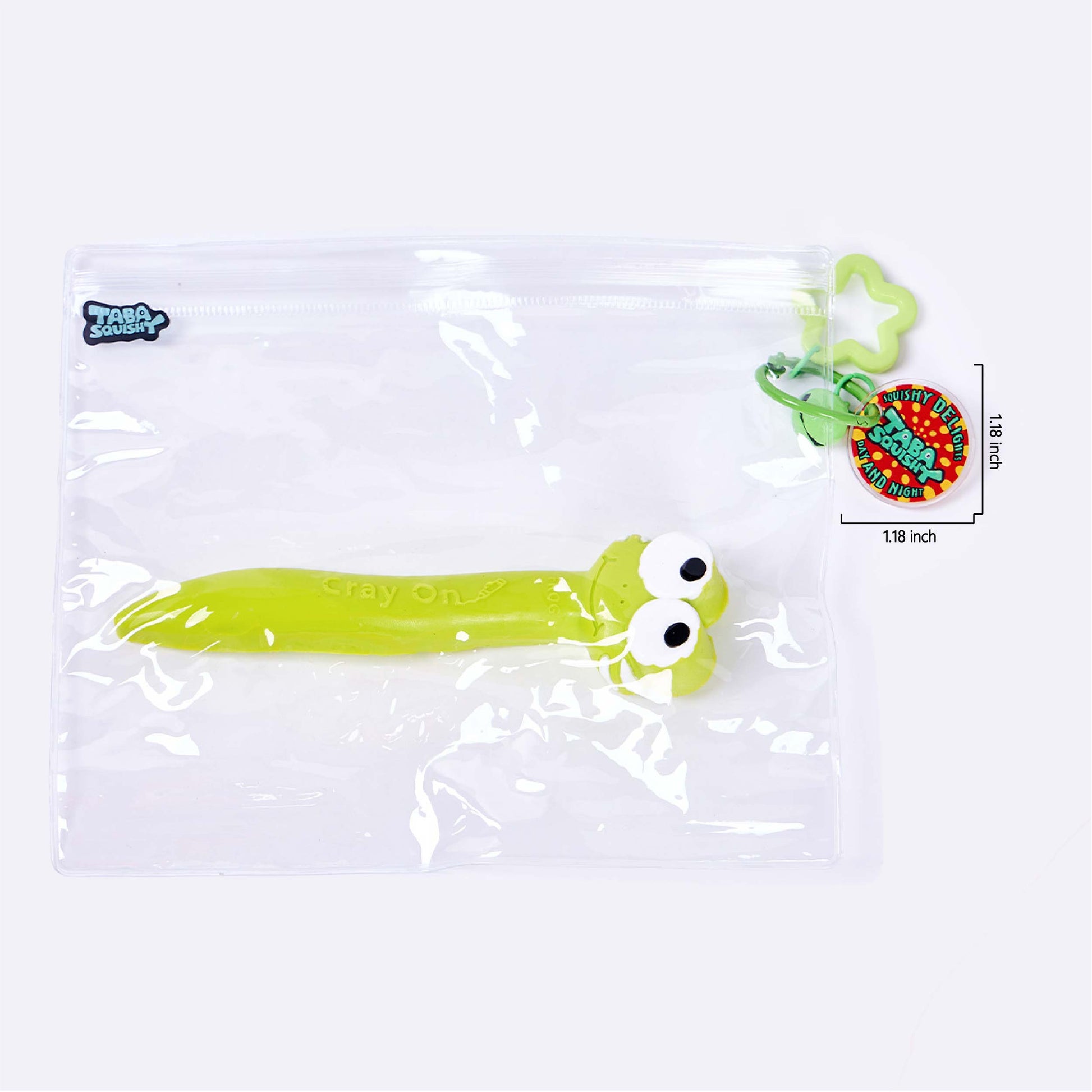 Green Crayon Taba Squishy