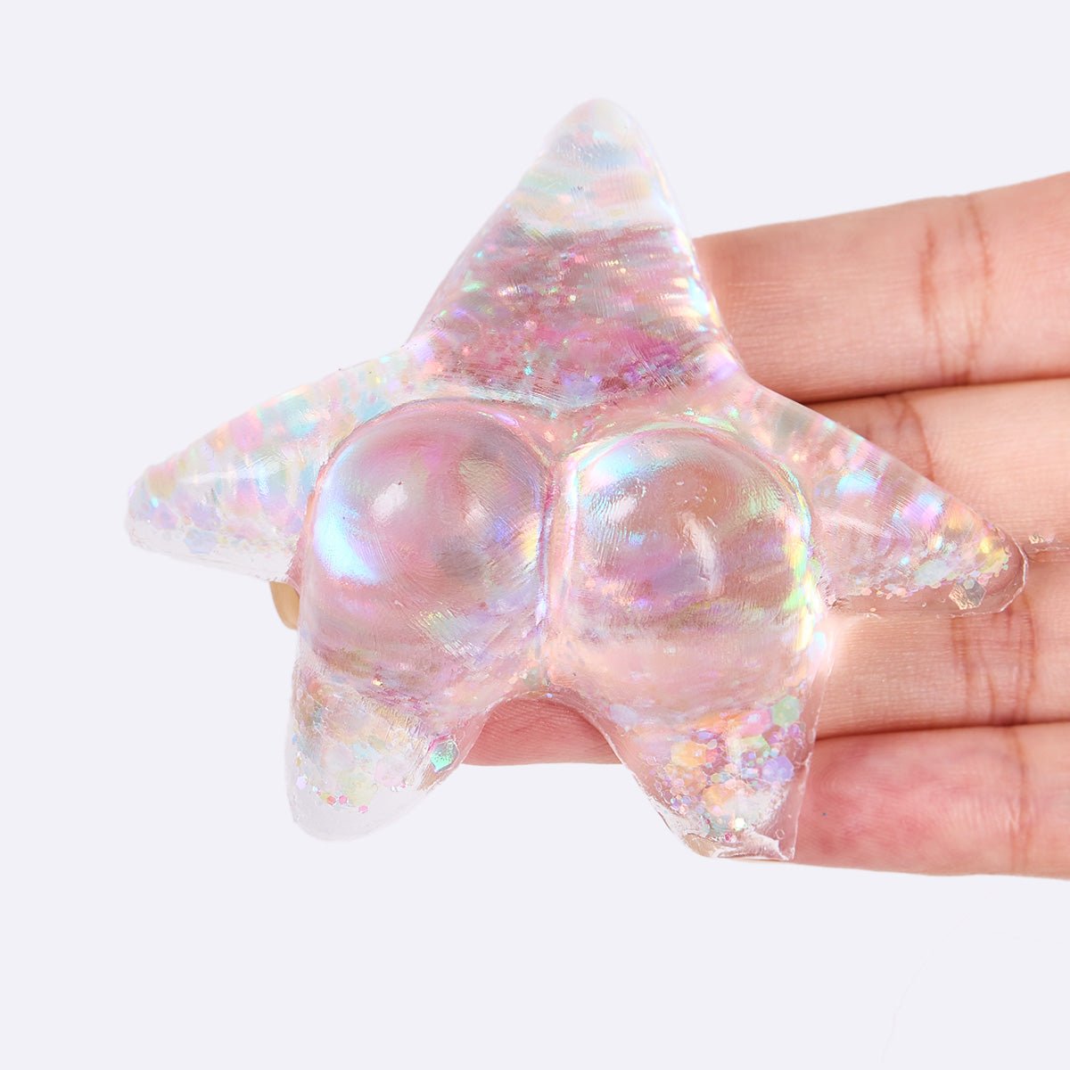 Blingbling Starfish Taba Squishy - Jelly Like
