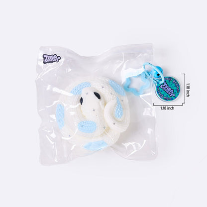 White-blue Snake Taba Squishy