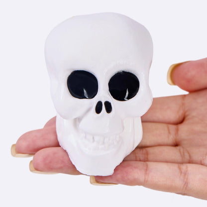 100g White Skull Taba Squishy