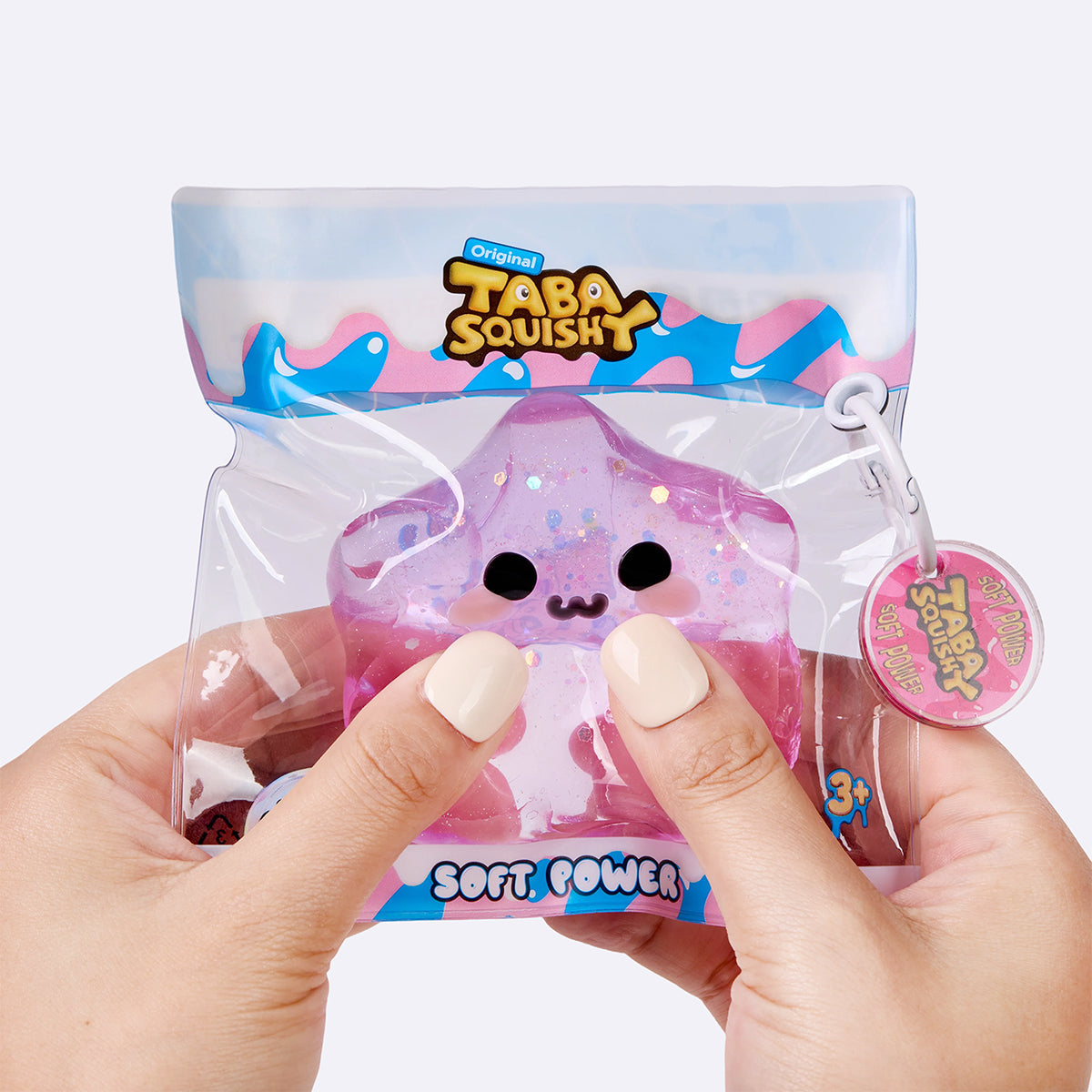 Pink Sassy Star Taba Squishy