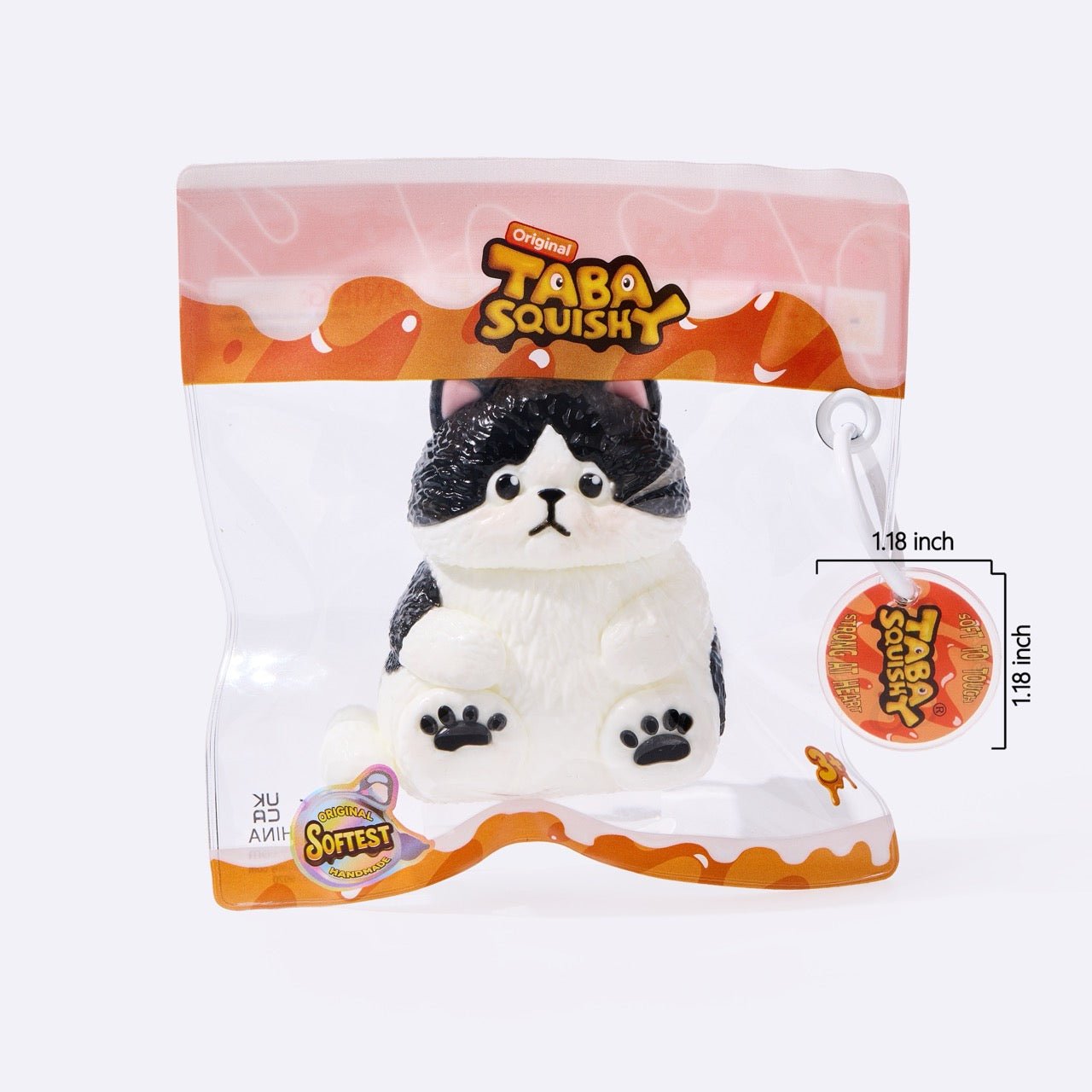 Chubby Tuxedo Cat