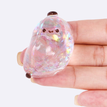 Blingbling Cute Banana Taba Squishy - Jelly Like