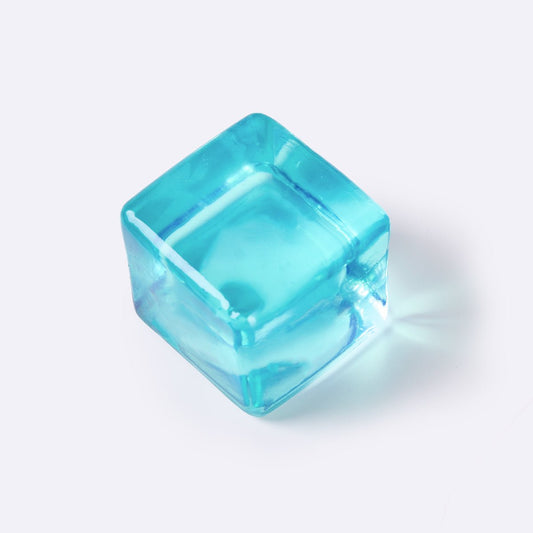 Crystal-blue Ice Cube Taba Squishy
