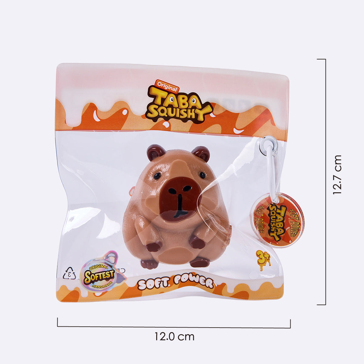 Brown Capybara Taba Squishy
