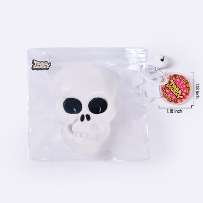 100g White Skull Taba Squishy