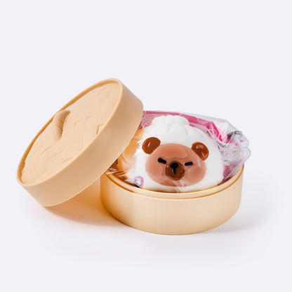 Chill Capybara Dumpling Squishy