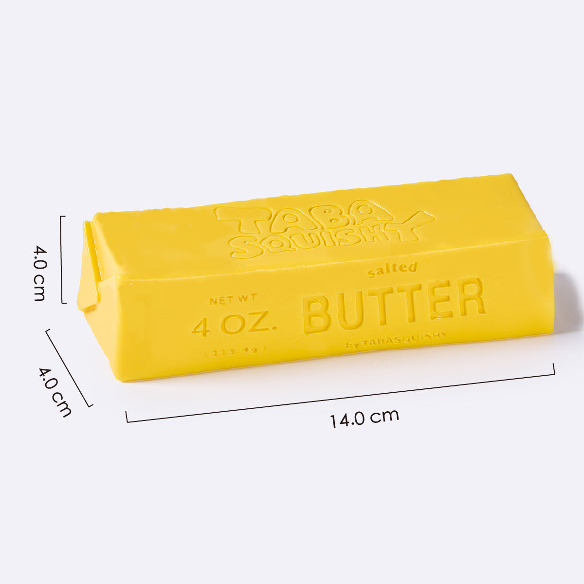 Yellow Butter Stick Taba Squishy