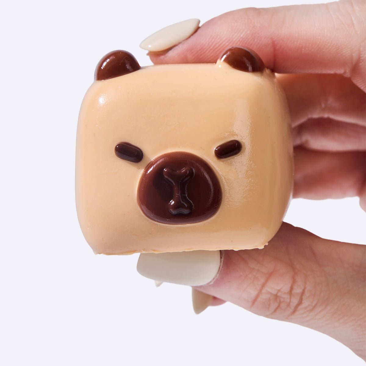 Brown Capybara Cube