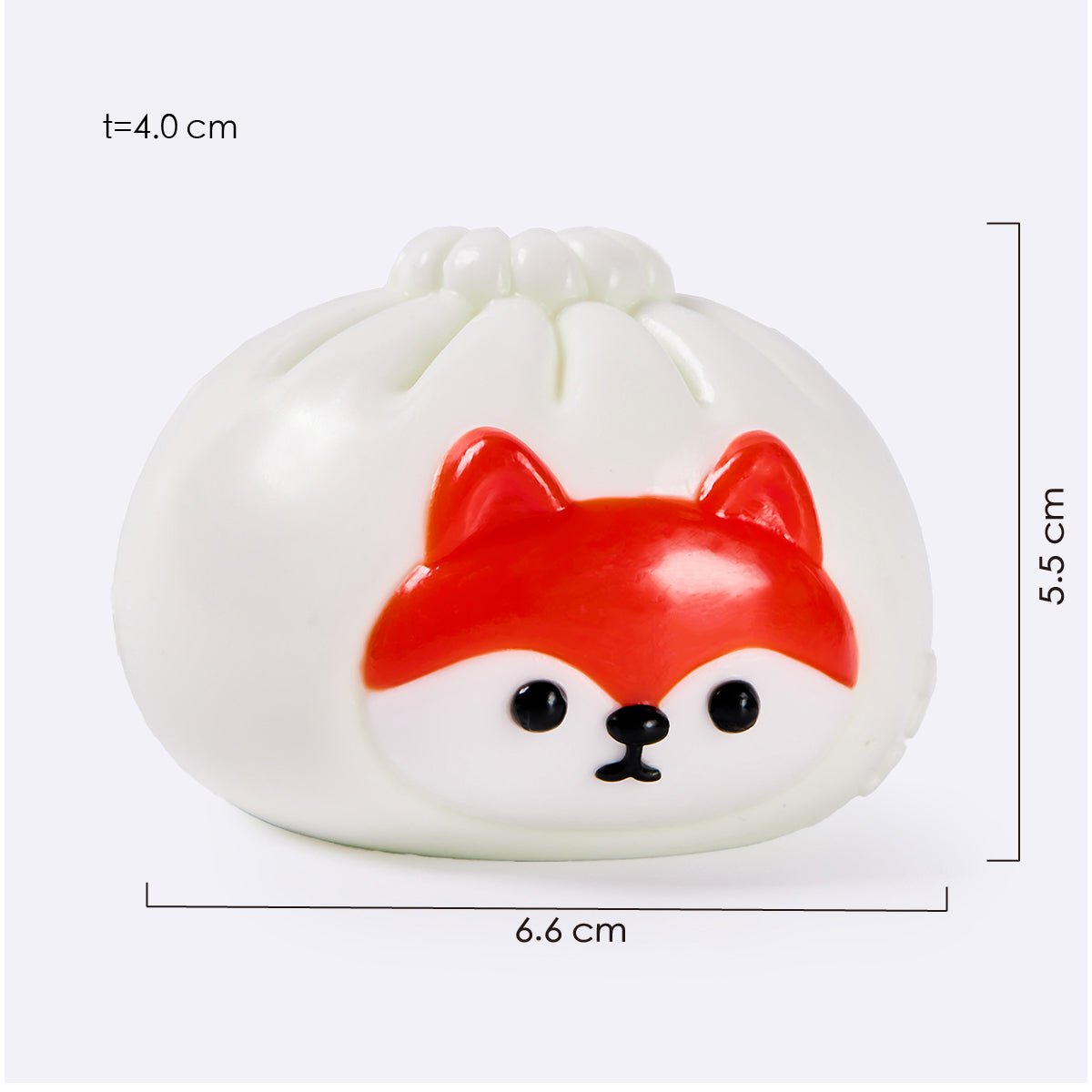 Clever Fox Dumpling Squishy