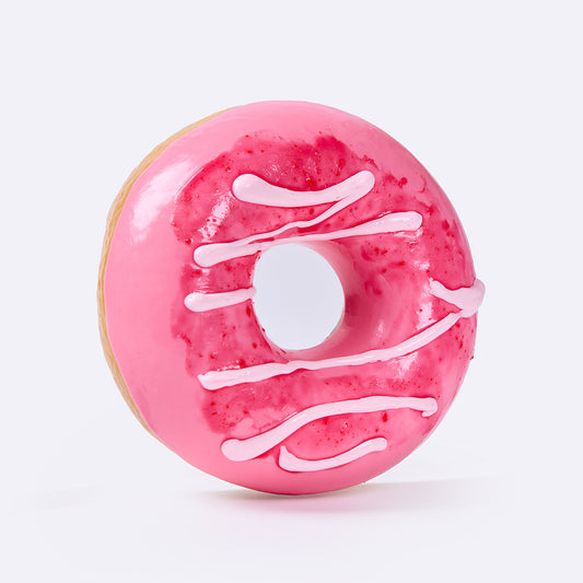 Jumbo Strawberry Pink Donut Taba Squishy