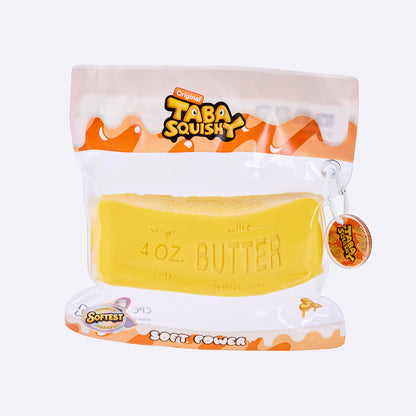 Yellow Butter Stick Taba Squishy