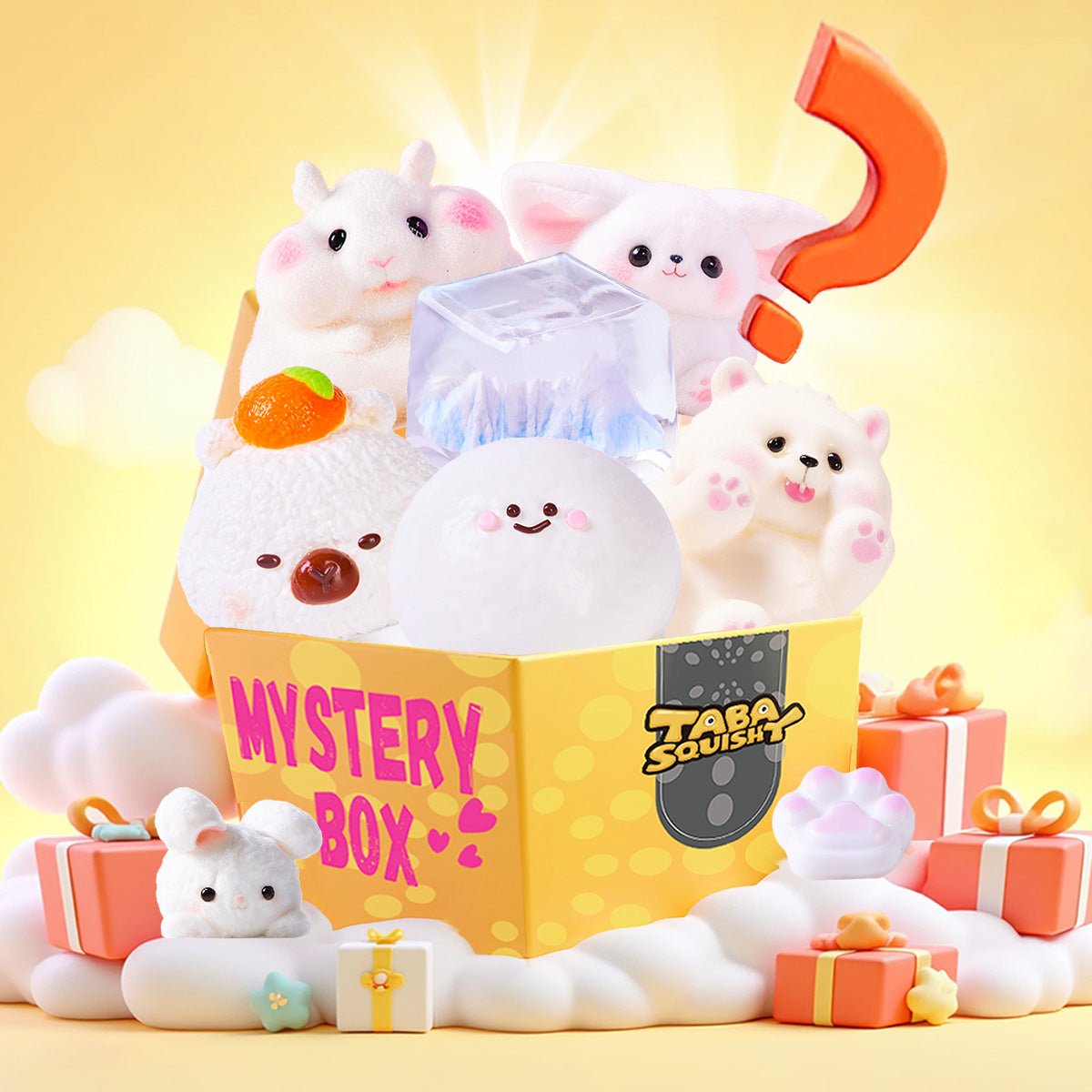 White Series Blind Bag Taba Squishy