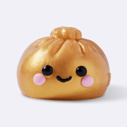 Golden 3D Mochi Dumpling
