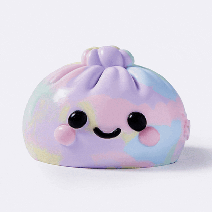 Tie-Dye 3D Puffy Dumpling