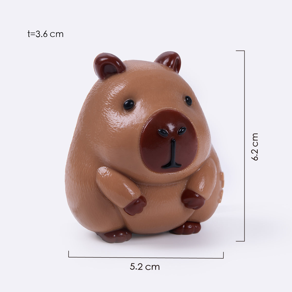Brown Capybara Taba Squishy