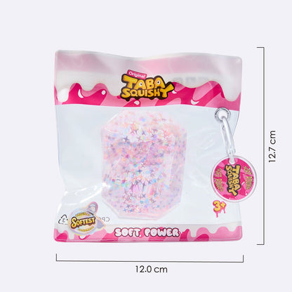 Blingbling Pink Crystal Taba Squishy